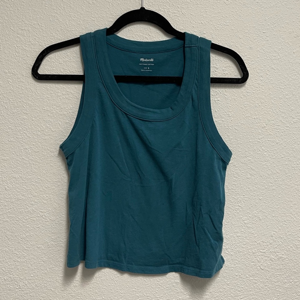 Teal tank top